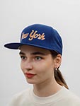 Бейсболка HOOD арт. 100-MWL005-NY066-AT New York IX (фиолетовый / желтый)